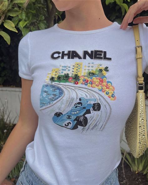 f1 chanel t-shirt|chanel's formula 1 tees.